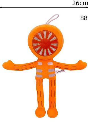 Мягкая игрушка new фигура монстр из doors roblox-2 29 см оранжеваяая