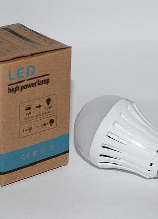 Светодиодная лампа с аккумулятором 5w