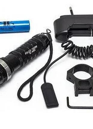 Ліхтар акумуляторний підствольний police bl-qc8483