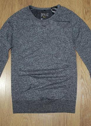 Женская термо кофта лонгслив зональный everlast s-m