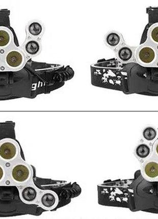 Налобний ліхтар акумуляторний x-balog w-627-t6