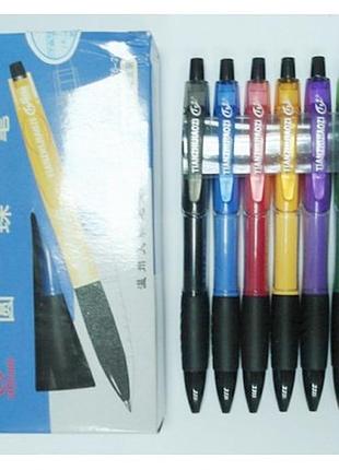 Ручка шариковая tianjiao ty-135 "волна" автоматическая