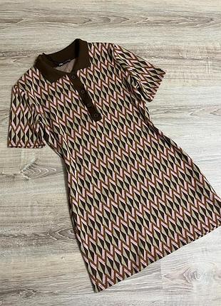 Стильна коротка сукня поло від zara