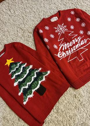 Новорічні, кофти, светри, фемелі лук, з ялинкою