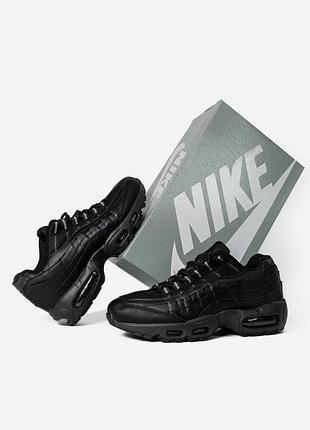Кроссовки nike air max 95 black 6