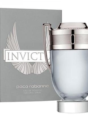 Туалетная вода paco rabanne invictus 100ml (ліц.)
