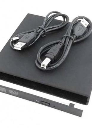 Usb кишеня для cd/dvd приводу від ноутбука ide
