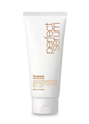Маска для дуже сухого, пошкодженого волосся mise en scene perfect serum treatment