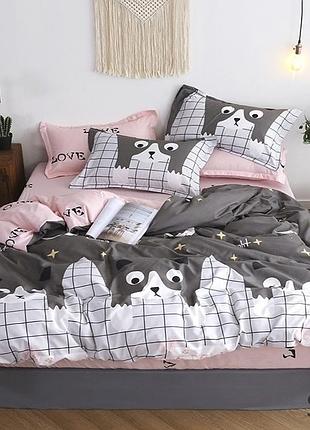 Комплект полуторний сатин з компаньйоном тм tag s397