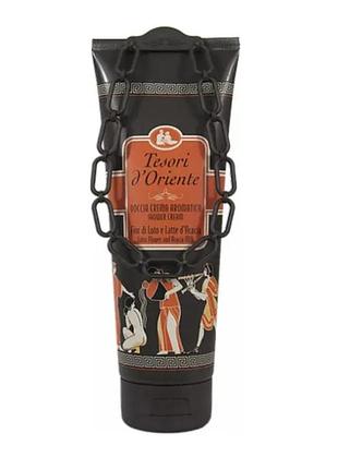 Парфюмированный крем-гель для душа tesori d'oriente цветок лотоса и масло ши