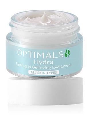 Увлажняющий крем для век для всех типов кожи optimals hydra