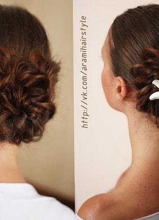 "тиаре" шпилька квітка ручної роботи