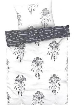 Комплект постельного белья livarno home (германия) сатин 135 x 200 см 80х80 см