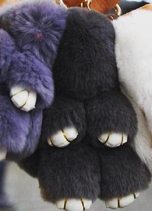 Кролик брелок на карабіні маленький