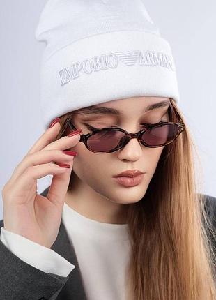 Шапка вишивка armani exchange