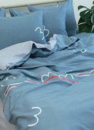 Комплект двуспальный сатин с компаньоном тм tag s417