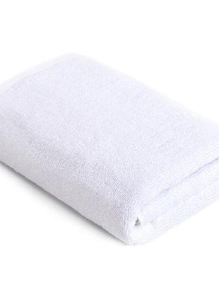 Полотенце махровое 40х70см белое (16/1) 400гр lotus