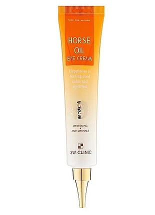 Интенсивный питательный крем под глаза 3w clinic horse oil eye cream