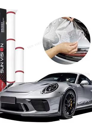 Антигравійна поліуретанова плівка для кузова автомобіля tpu ppf 6.5 мм tpu t130 sun vision 100х150 см