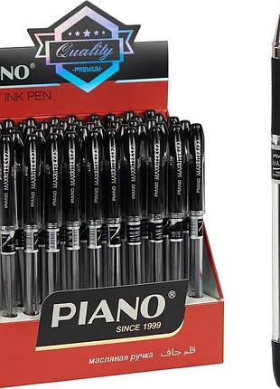 Ручка масляная maxriter синяя piano pt-335 knz