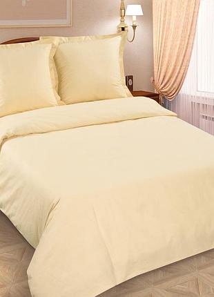 Постельное белье поплин шампань