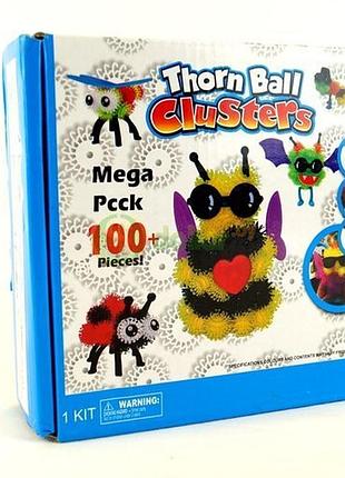 Конструктор липучка банчемс (bunchems) 100 дет. с аксессуарами