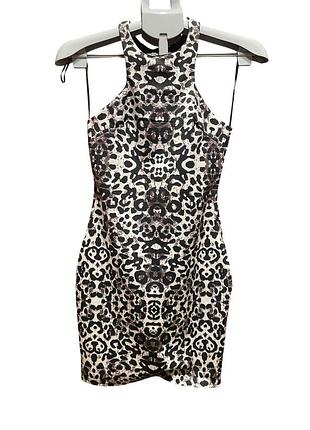 Сукня бандаж у леопардовому принті