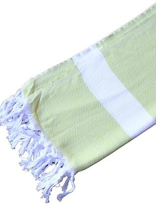 Пештемаль diamond lux лимонная