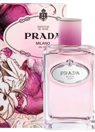 Парфюмированная вода prada infusion de rose 100ml (ліц.)