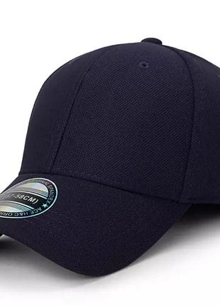 Бейсболка закрита спандекс стейтка без регулятора регулювання розміру flexfite весня лето осень
