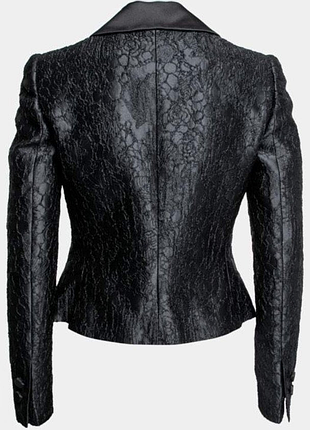Пиджак блестящий размер s черного цвета бренда#mond