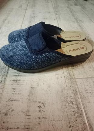 Женские комнатные тапочки тапочки шлепанцы inblu.украино-итальянский бур-во!
