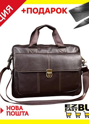 Мужская сумка через плечо westal l&k a4