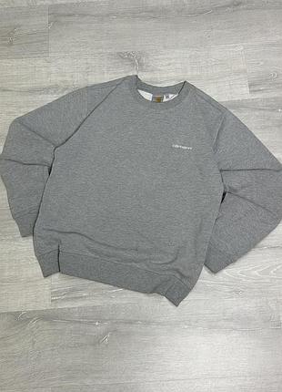 Carhartt wip crew neck чоловічий світшот свитшот мужской розмір м