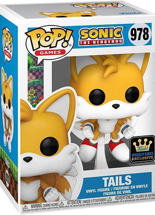 Фигурка игрушка funko pop супер соник sonic tails (тейлз)