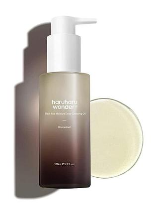 Гідрофільна олія для глибокого очищення haruharu wonder black rice moisture deep cleansing oil