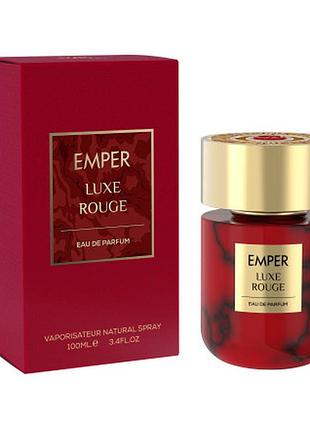 Жіноча парфумована вода emper luxe rouge 100 мл