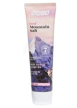 Зубная паста от кариеса, налета и неприятного запаха aekyung 2080 pink mountain salt toothpaste
