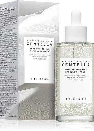 Сыворотка для лица skin1004 madagascar centella tone brightening capsule ampoule 100 мл