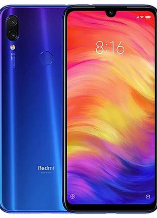 Xiaomi redmi note 7 pro 6/128 blue +чехол +защитное стекло