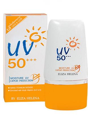 Сонцезахисний крем для обличчя eliza helena spf50 зволожуючий, 30 гр