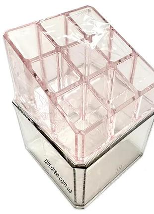 Люксовый кейс для хранения декоративной косметики hera органайзер для косметики