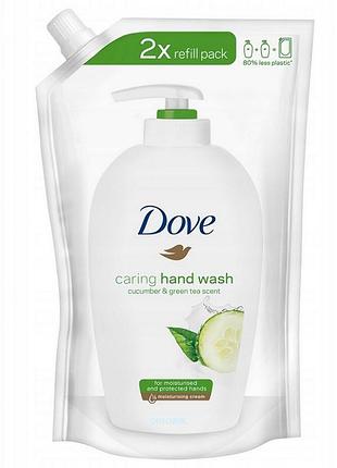 Dove cucumber & green tea scent 500ml дав 500мл мило