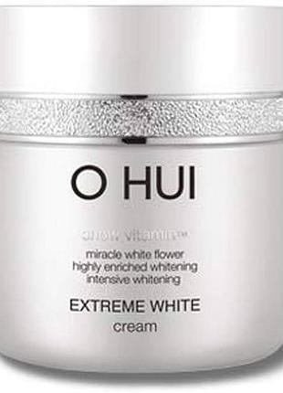 Люксовый осветляющий крем пробник ohui extreme white cream