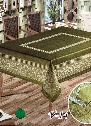 Скатертина "verolly" - водонепроникна бордо, 110/160 см