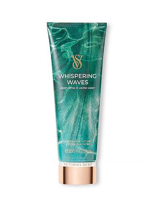 Оригинальный парфюмированный лосьон victoria`s secret whispering waves, 236 мл