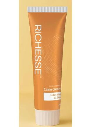 Анестетик крем richesse caine (рышесс кейн) 30 г – лидокаиновый крем для безболезненных косметологических процедур