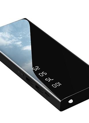 Внешний аккумулятор power bank 20000 mah dy-276q led-фонарь жк-дисплей