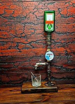 Дозатор для алкоголя с счетчиком наливатор n03 старая бронза