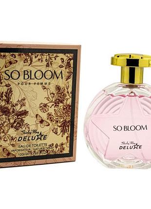 Женская туалетная вода shirley may deluxe so bloom 100 мл